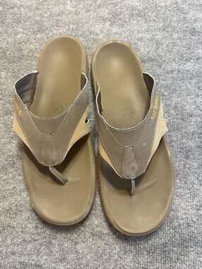 Merrell Men's Sz 15 Bungee Cord/Marmalade Performance Footwear Flip Flop Sandals